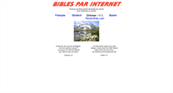 Desktop Screenshot of bibles.ch