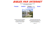 Tablet Screenshot of bibles.ch