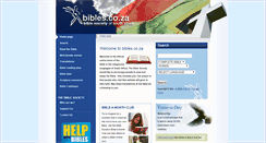 Desktop Screenshot of bibles.co.za