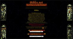 Desktop Screenshot of bibles.net